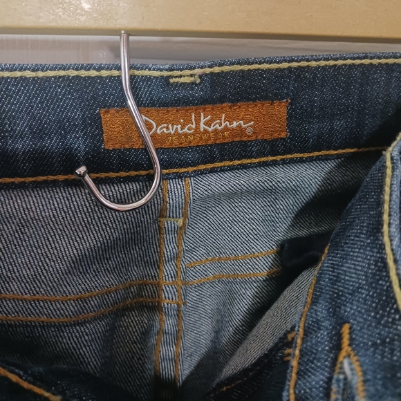 David Kahn darkwash distressed jeans - Picture 7 of 11